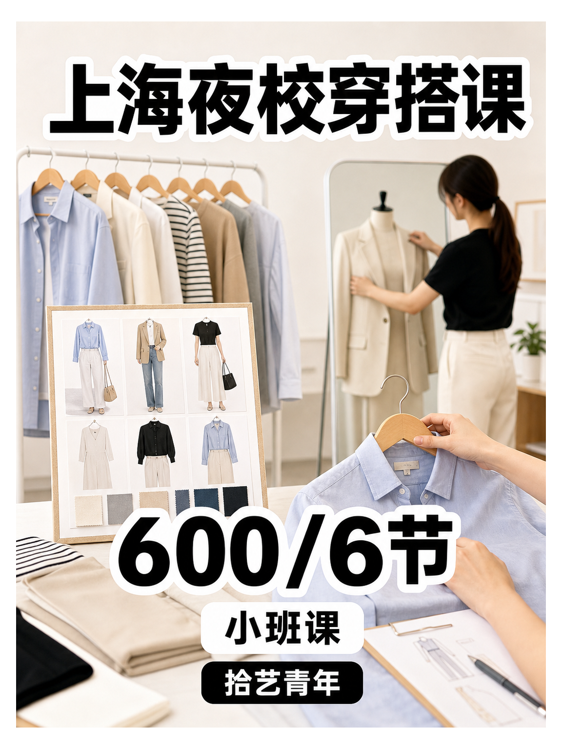 穿搭入门，600/6节
