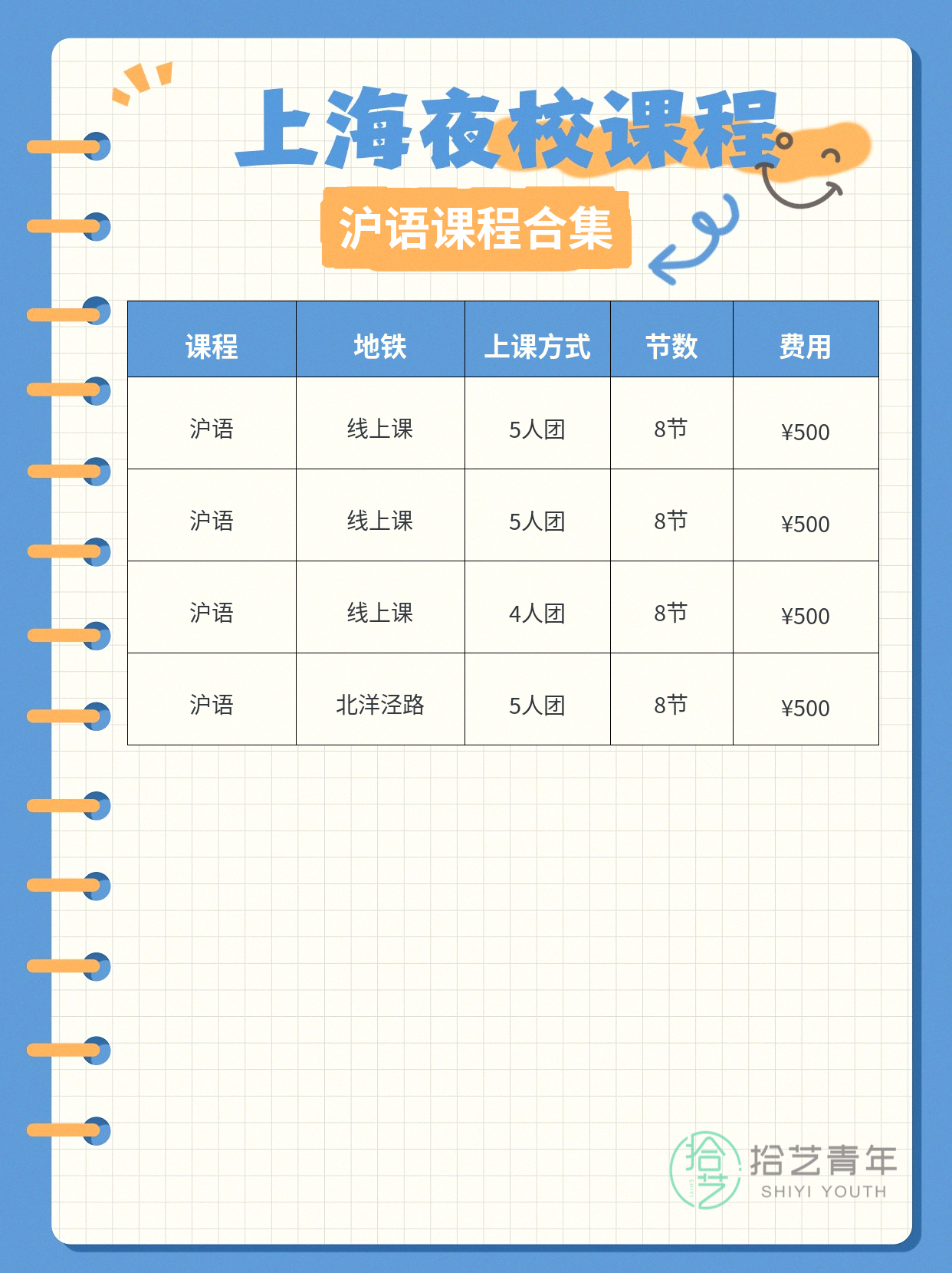 这门沪语课，500/8节 - 图片2