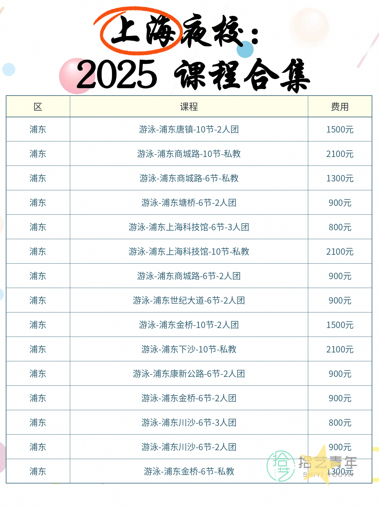 上海浦东夜校游泳课 找同好一起学 - 图片2