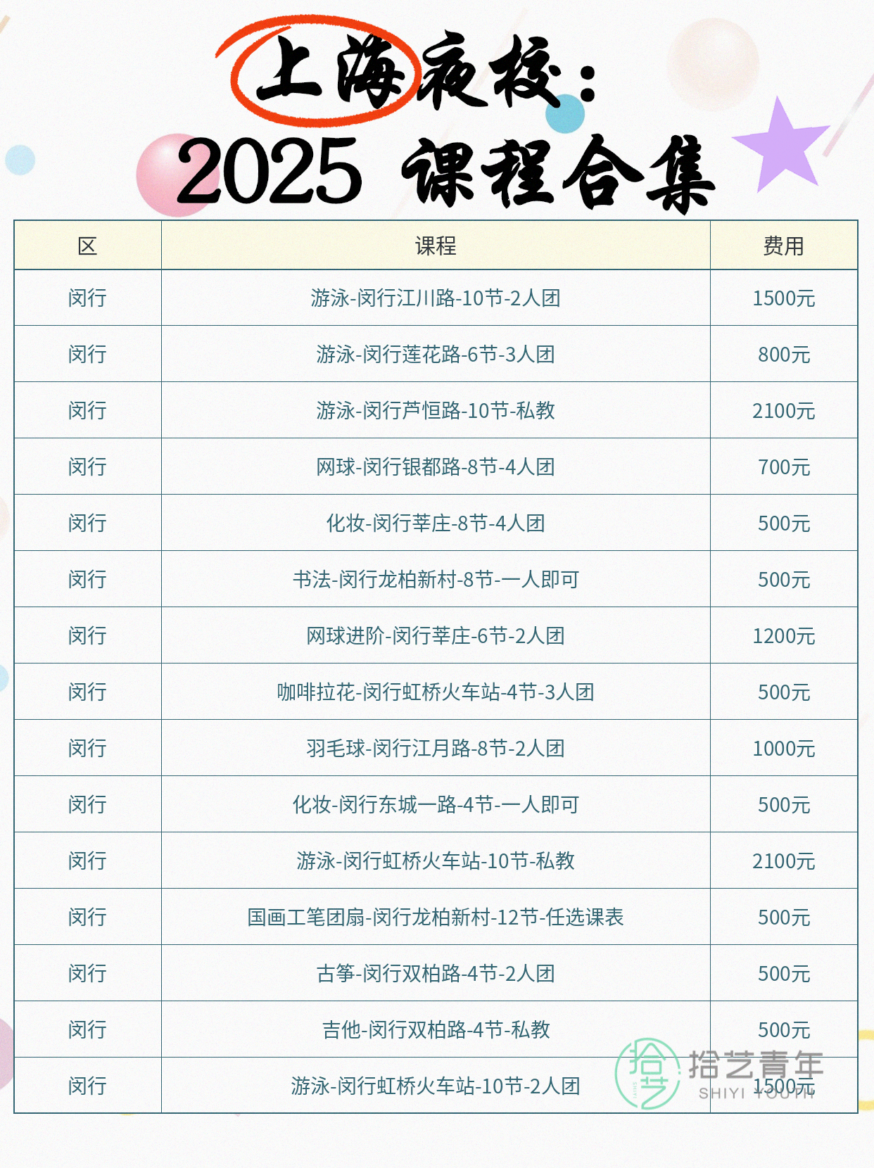 上海闵行夜校课程更新,能认识新朋友吗? - 图片3