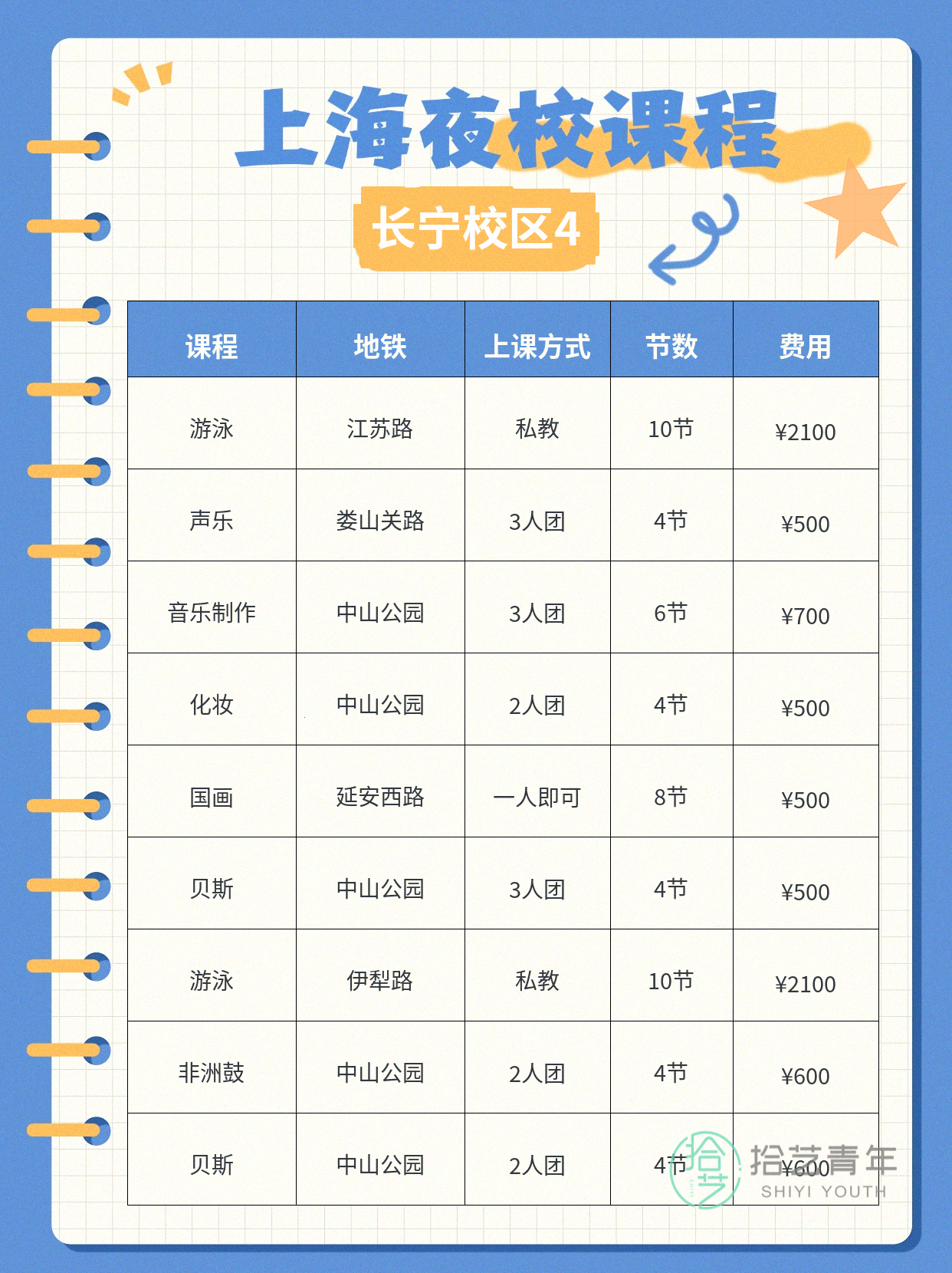 上海长宁区夜校课程更新啦 - 图片5
