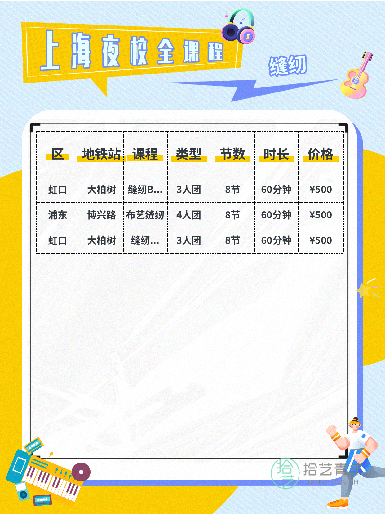 学缝纫怕老师不专业?上海夜校500/8节 - 图片2