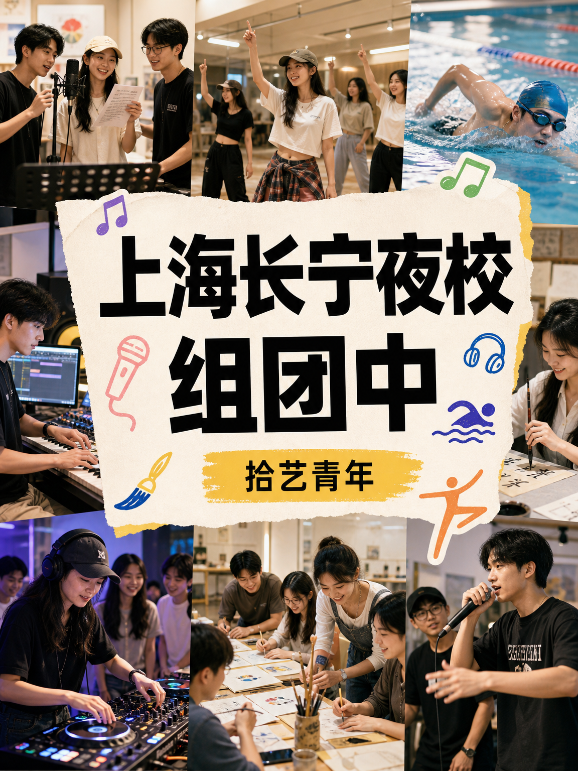 年轻人抢着上！长宁夜校7门课组团中