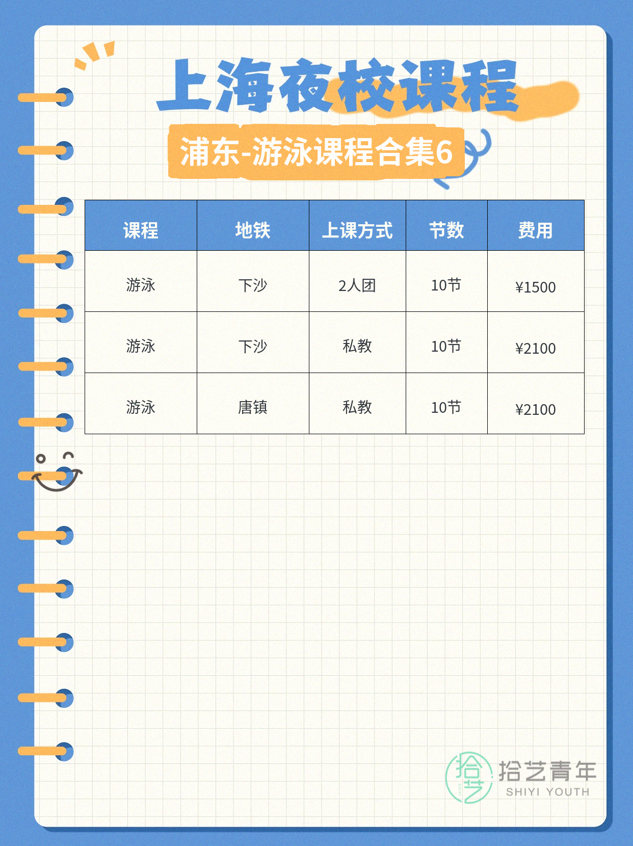 上海浦东夜校游泳课|上班族零基础可学 - 图片7