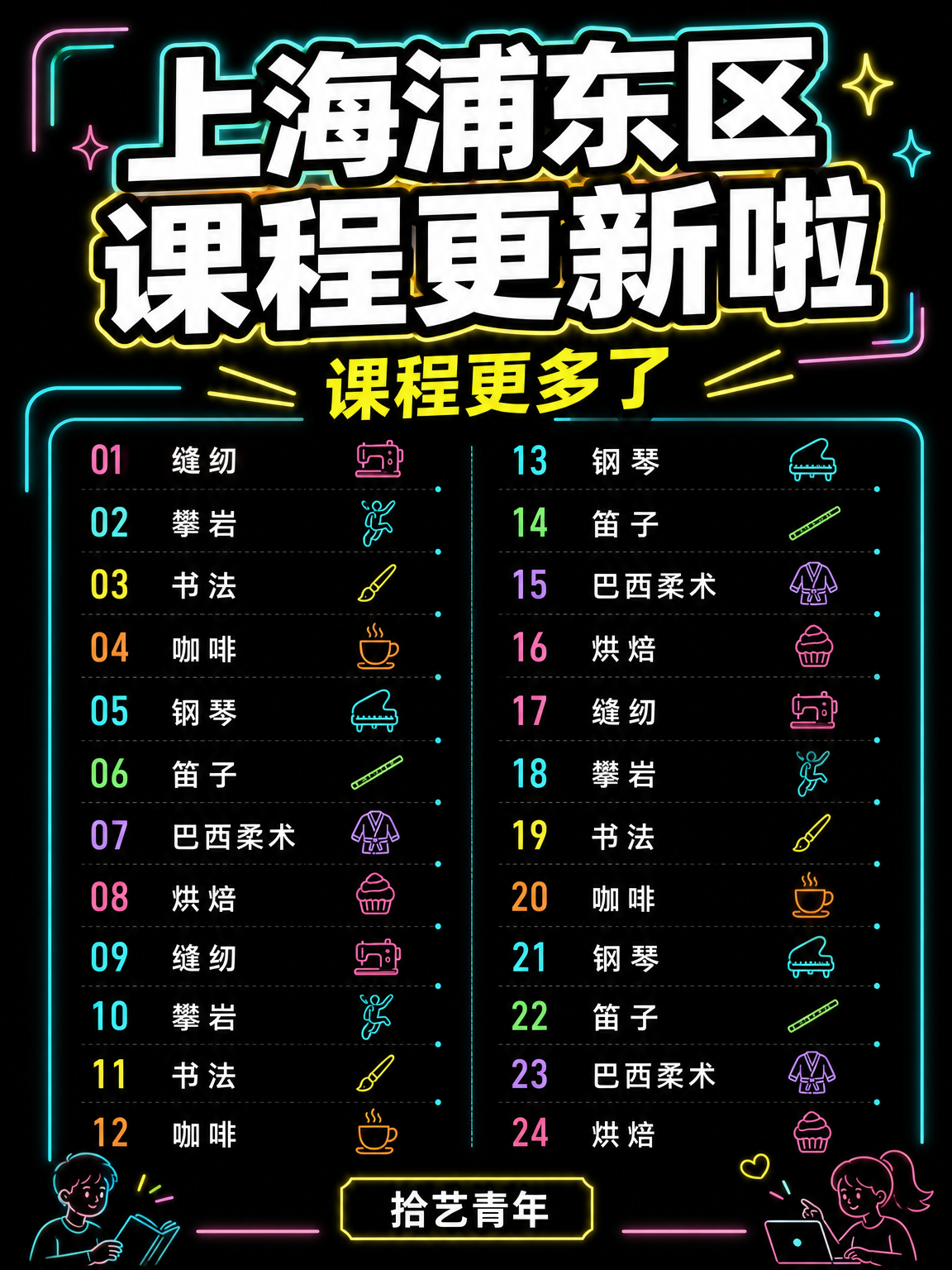 浦东夜校新课上线！专业师资超靠谱
