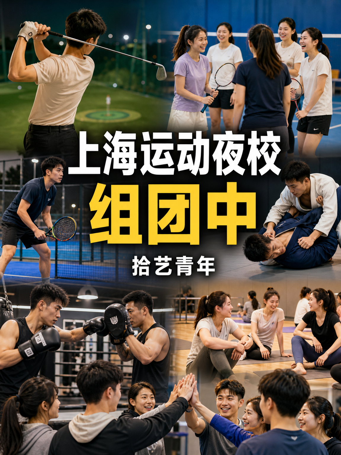 上海运动夜校还在组团中