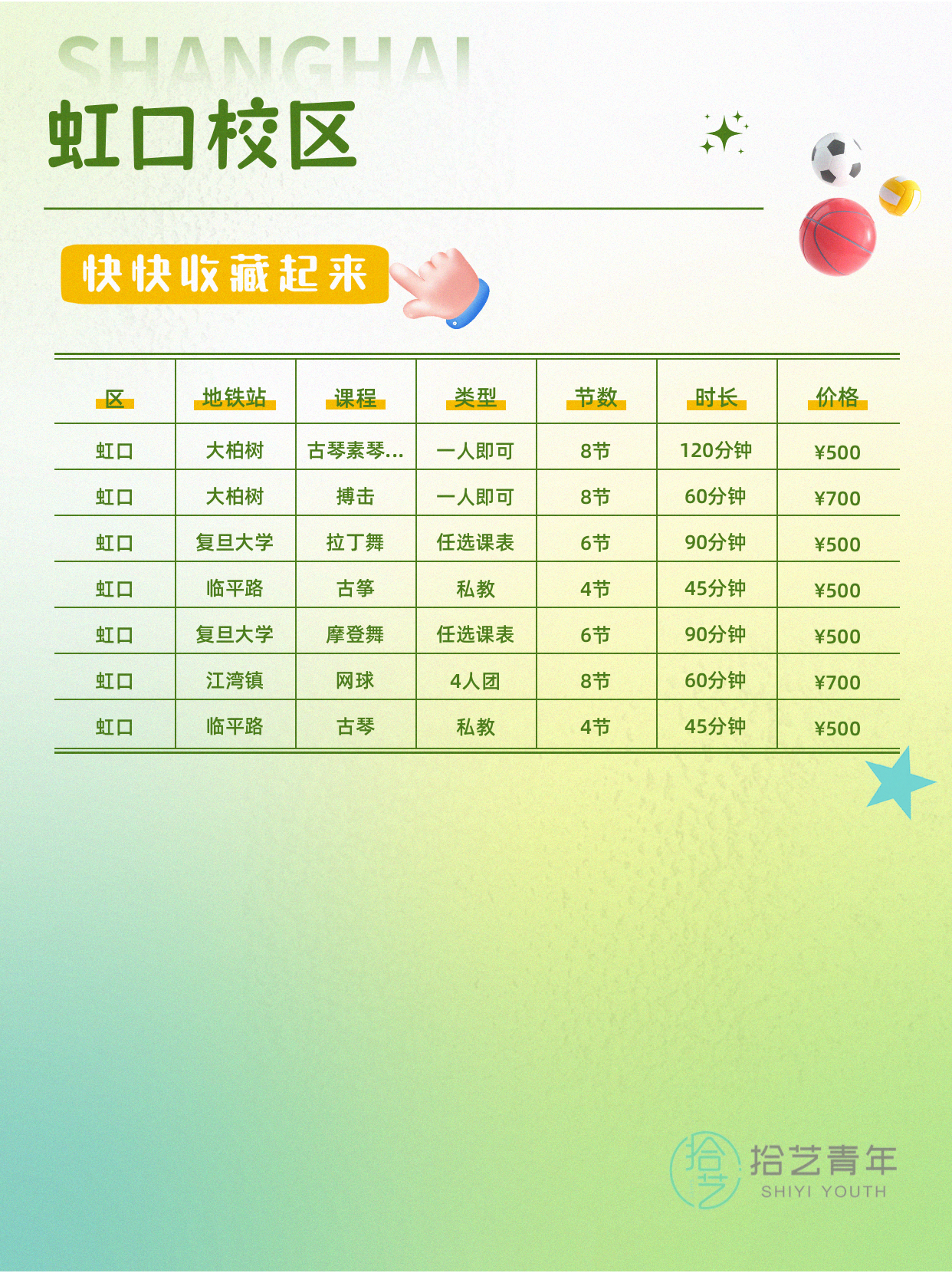上海虹口夜校课程更新啦🥳 - 图片3