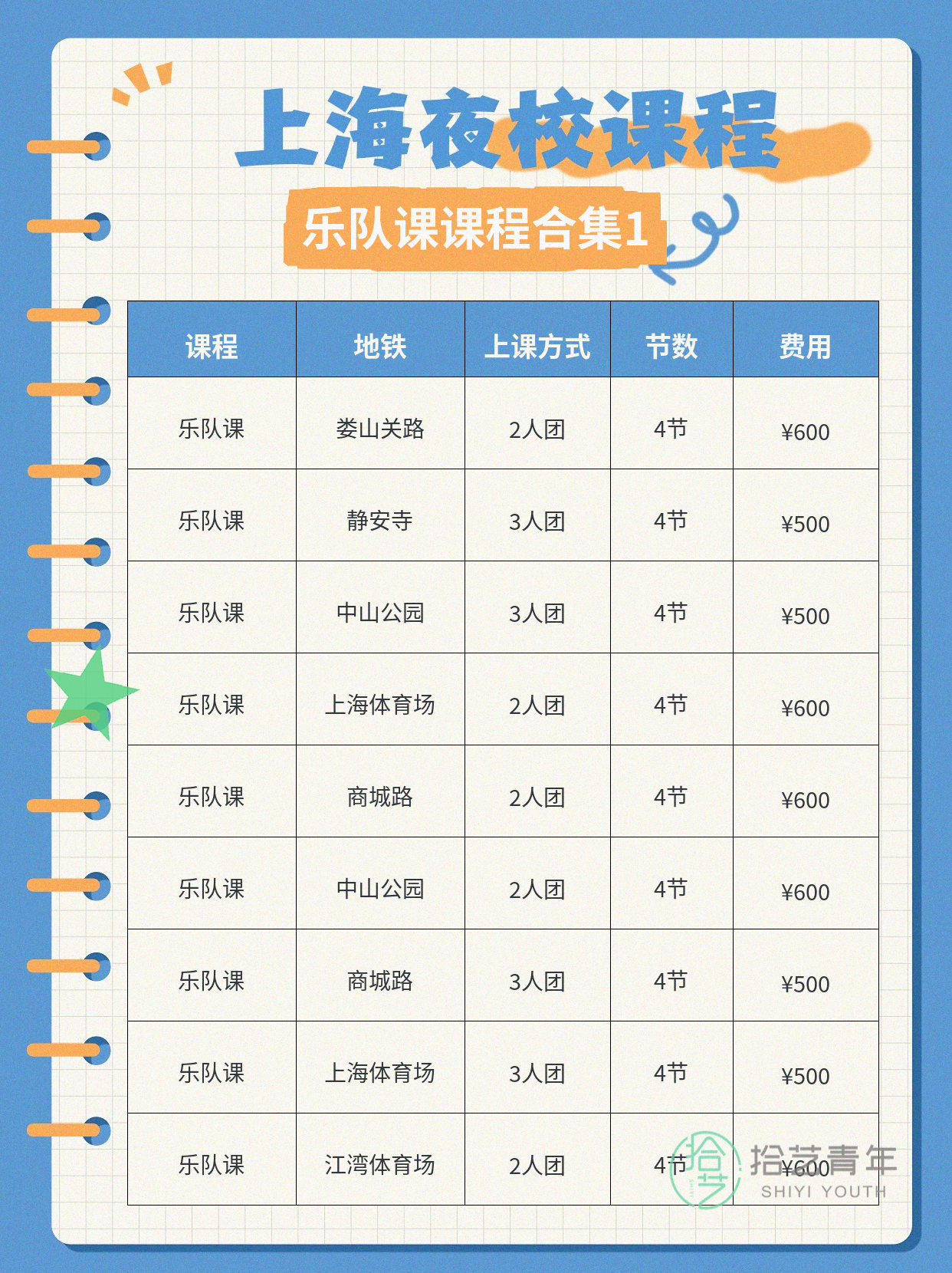 上海夜校乐队课|多地铁站点任选 - 图片2
