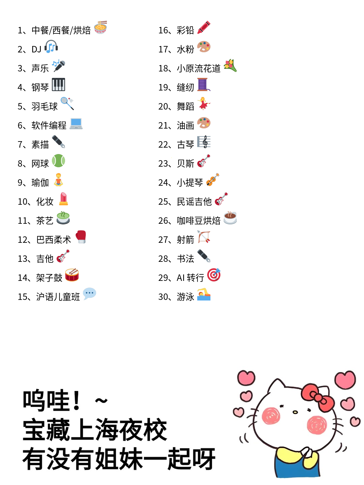上海夜校架子鼓新手易犯5个错误