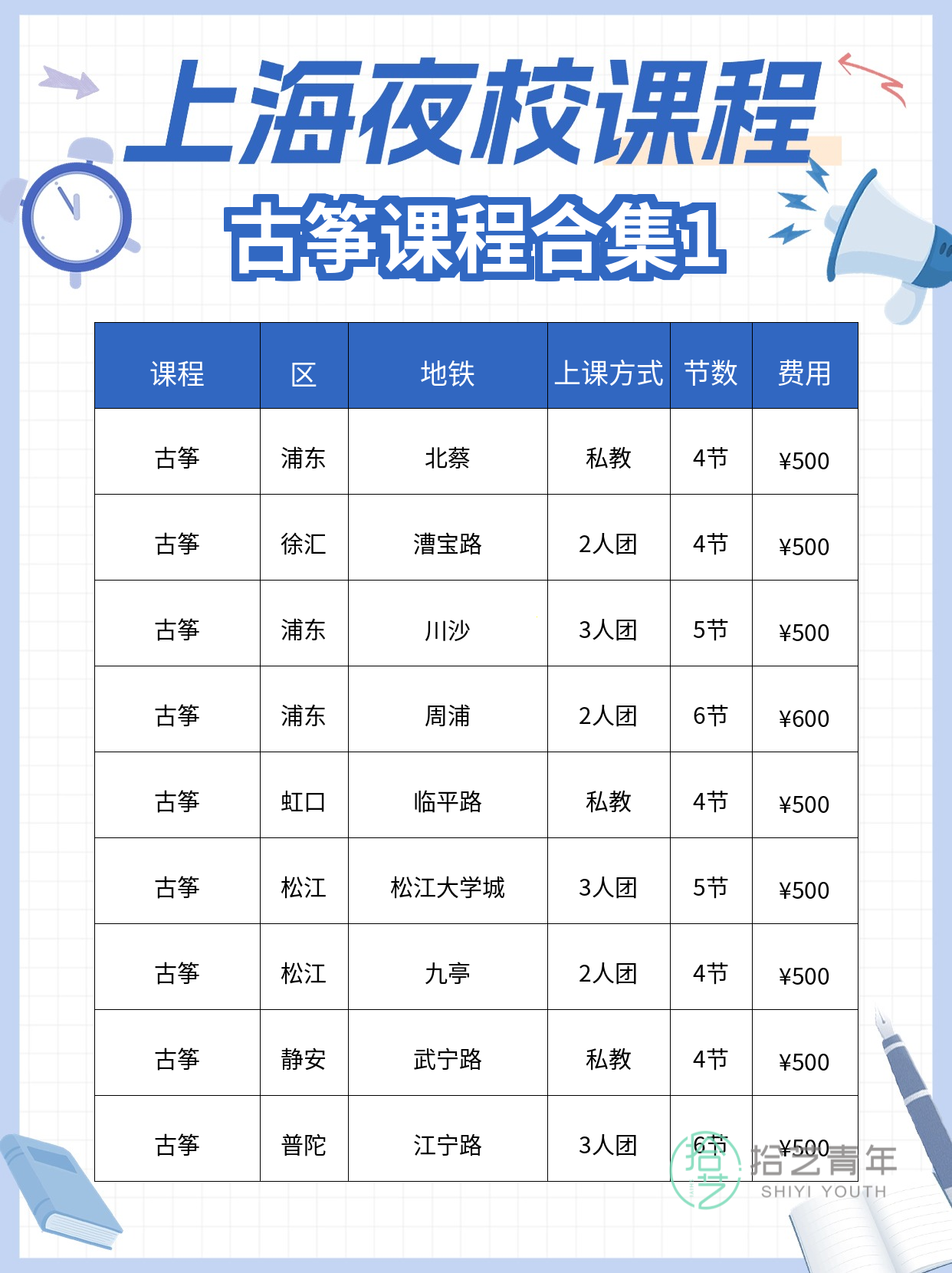 上海上班族夜校学古筝,零基础课前不紧张 - 图片2