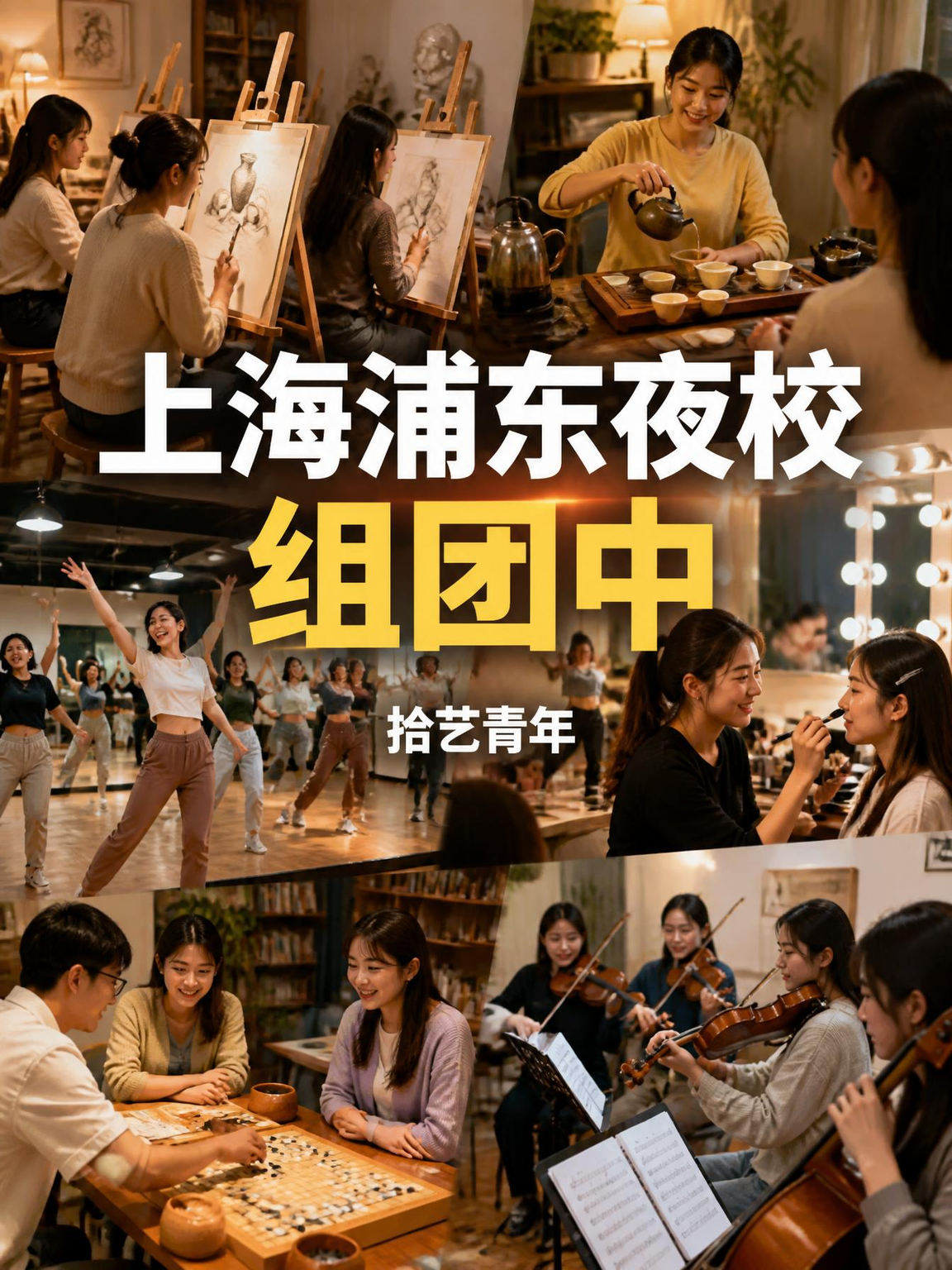 上海浦东夜校，有人一起吗