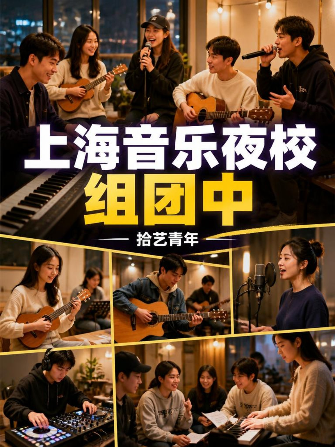 上海音乐夜校还在组团中