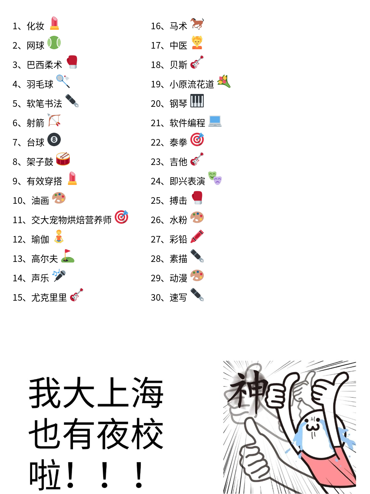 上海上班族咖啡夜校俩月，如何看有效进步？