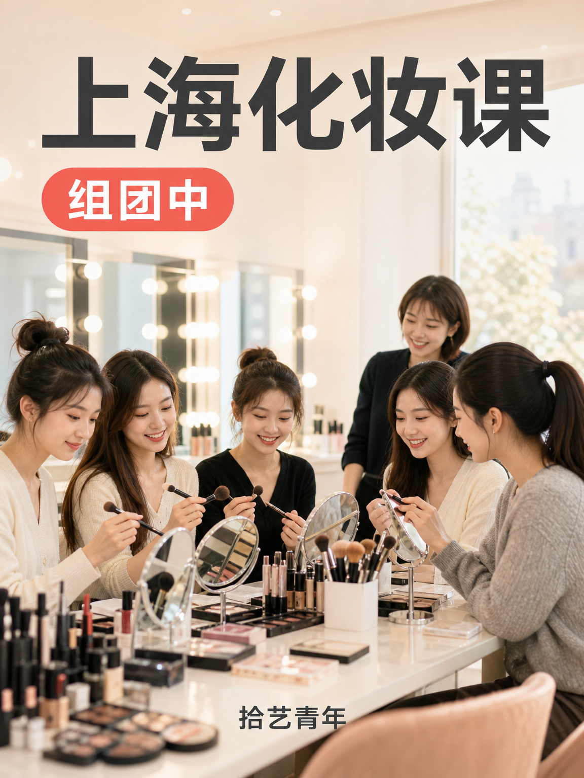 上海化妆课正在组团