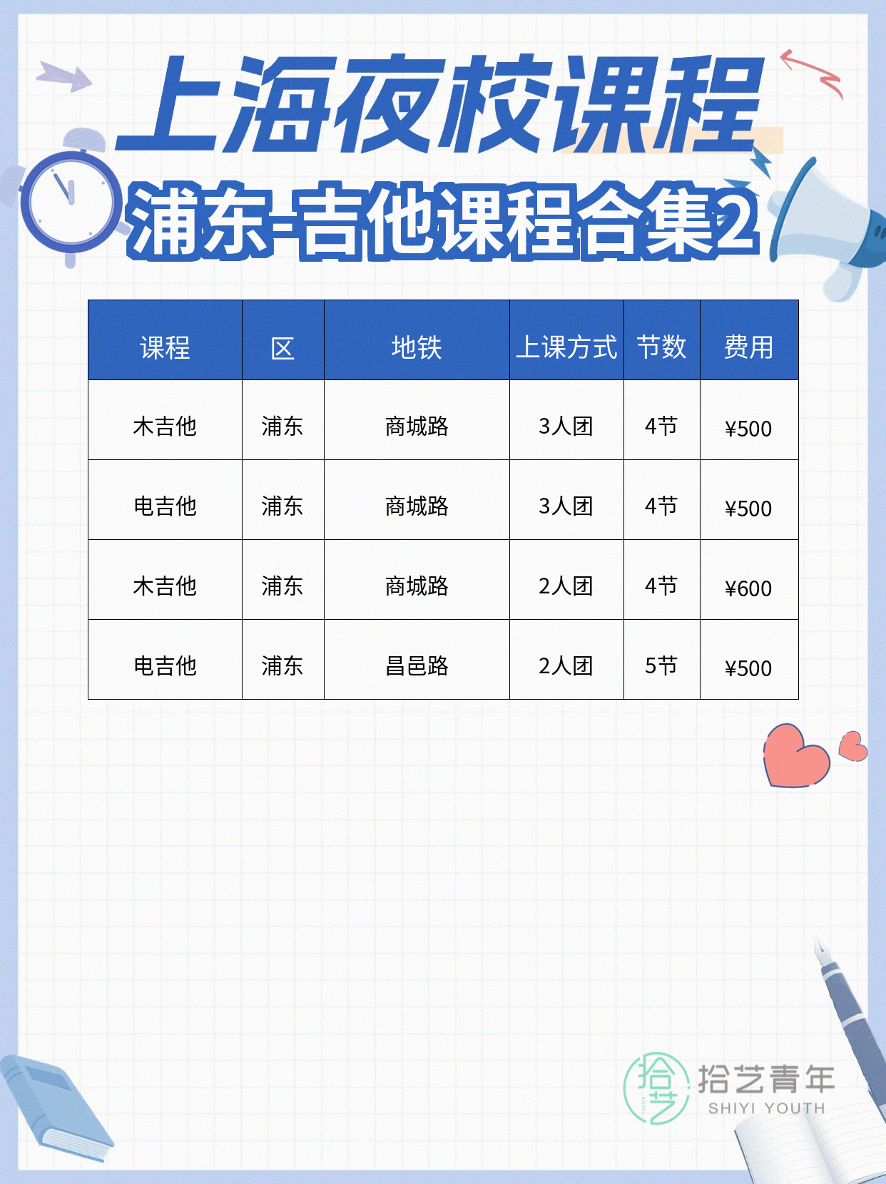 上海浦东吉他课,专业师资放心学! - 图片3