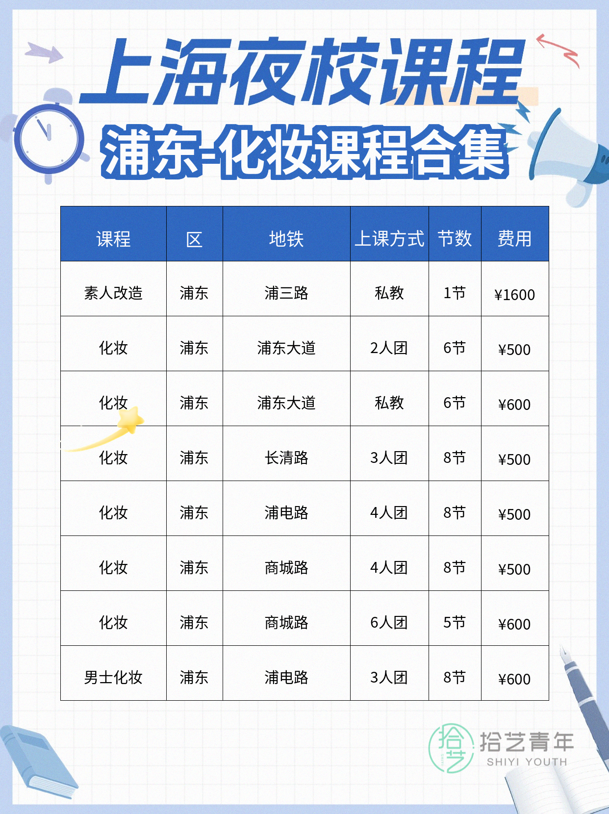 浦东夜校化妆课,身边姐妹都在学 - 图片2