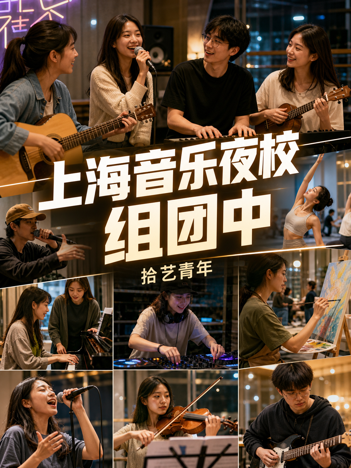 上海音乐夜校来啦～