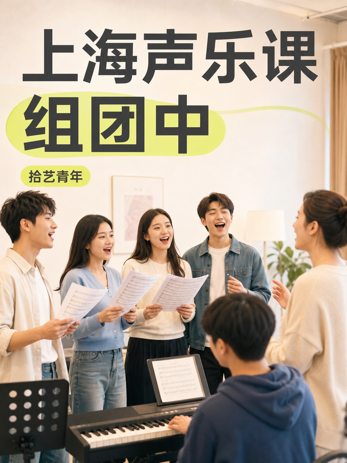 上班族零基础学声乐,组团中 3 周见变化