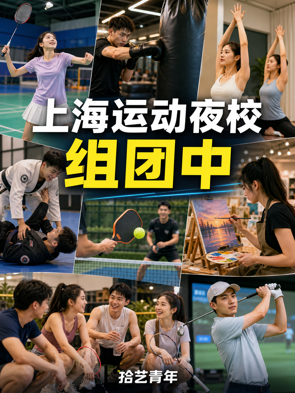 上海运动夜校还在组团中