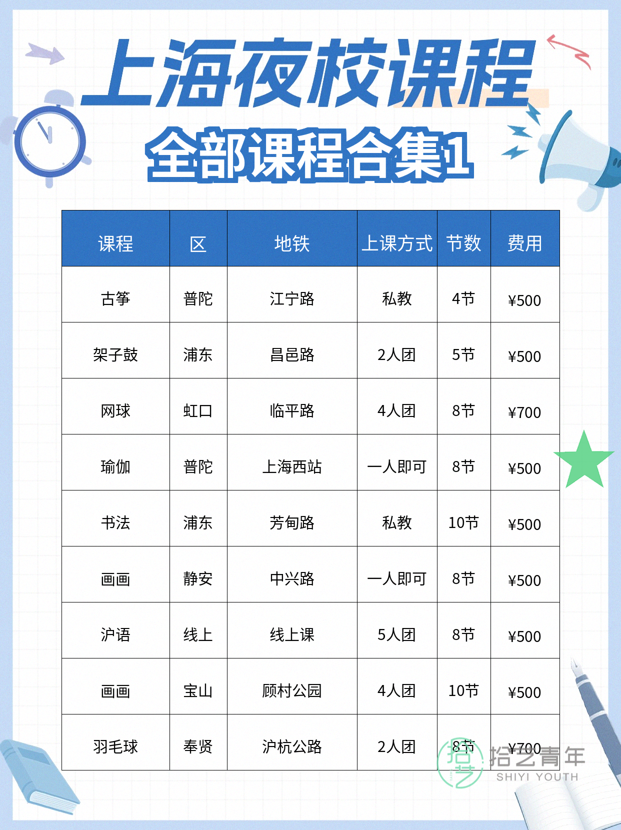 上海上班族夜校|零基础兴趣课任选 - 图片2