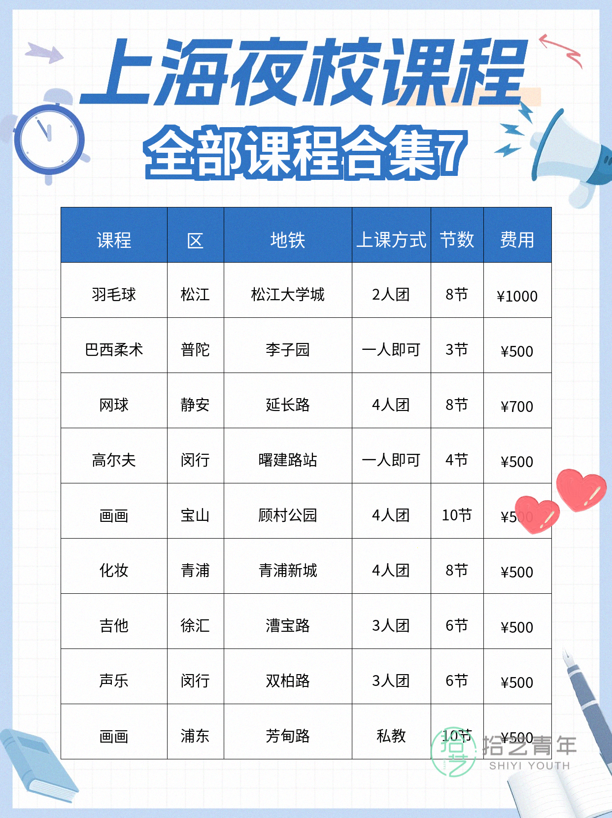 上海上班族夜校|零基础兴趣课任选 - 图片8
