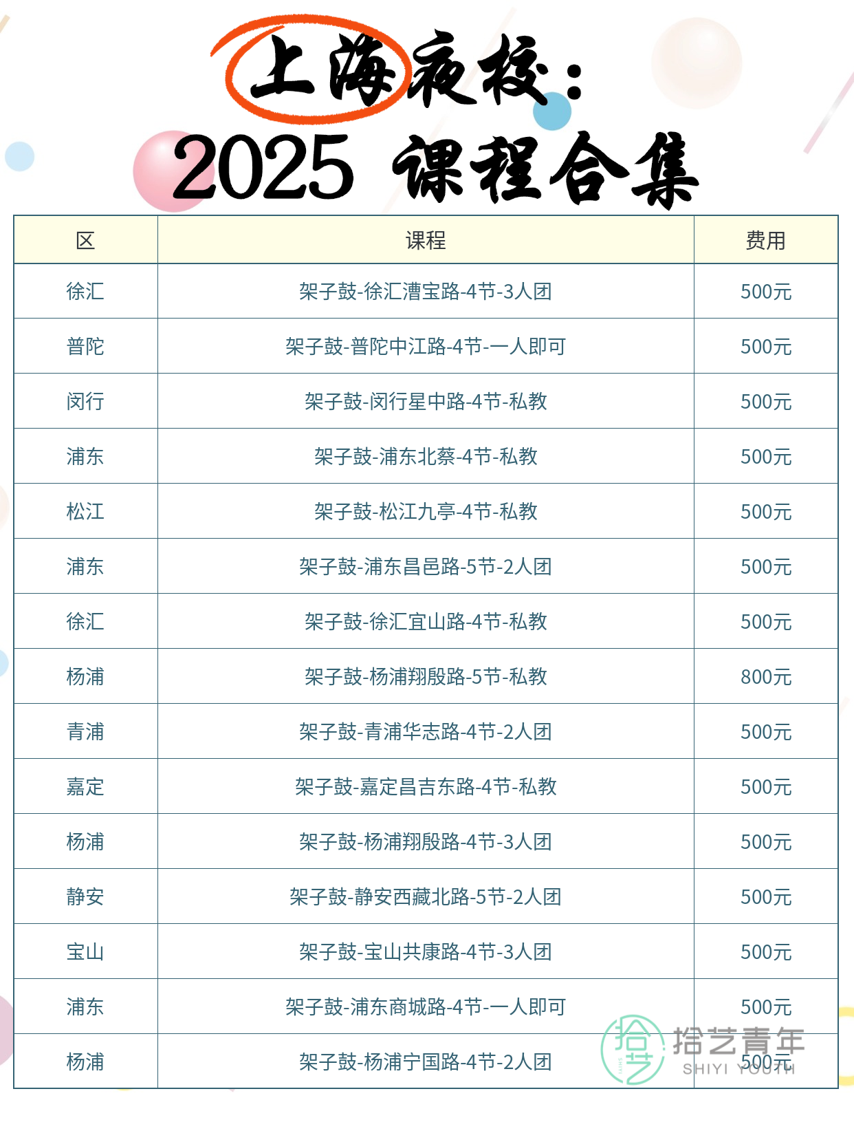 上海夜校架子鼓 下班就能学不占周末 - 图片2