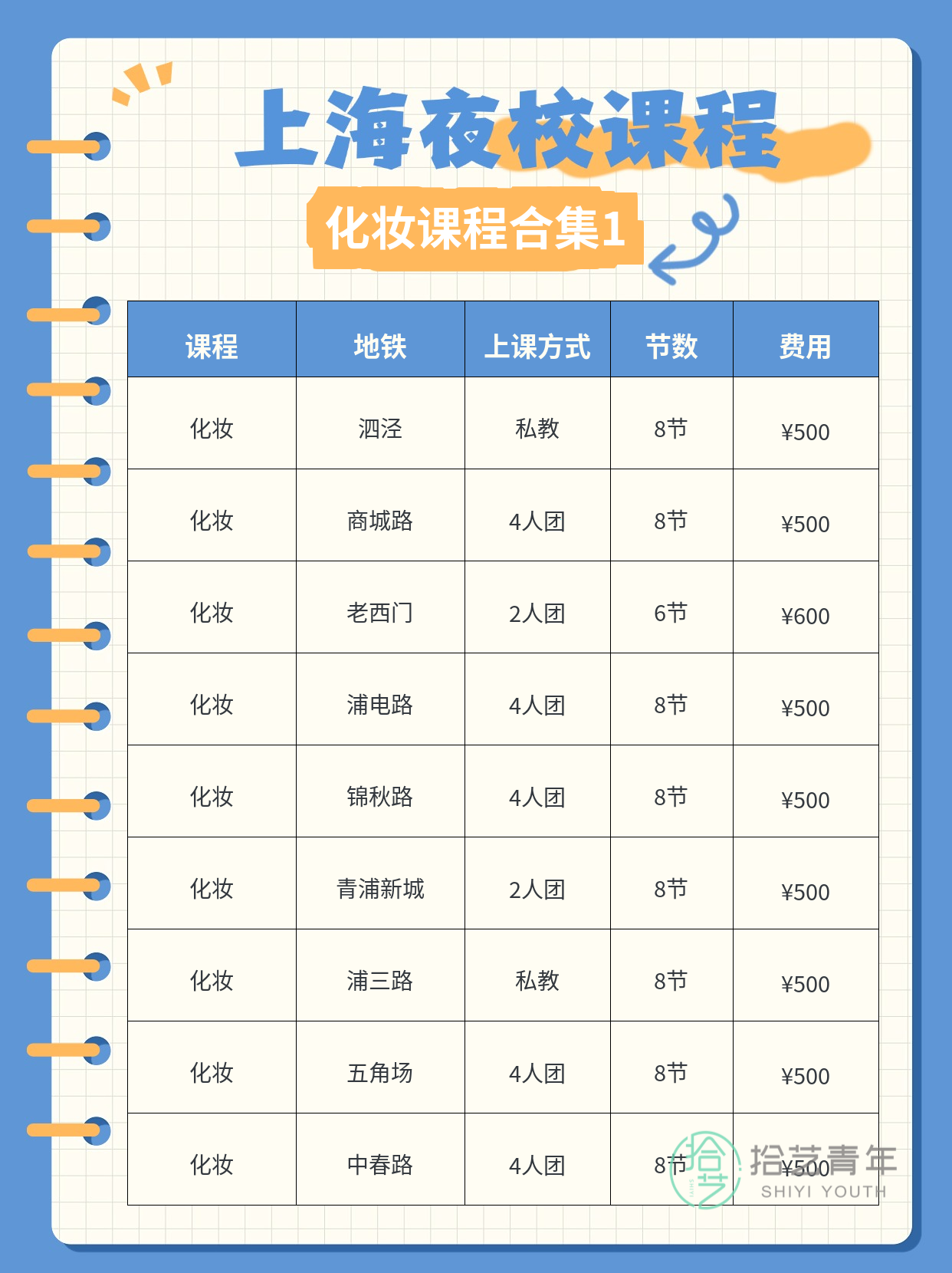 周末可以上化妆夜校吗？通勤不折腾 - 图片2