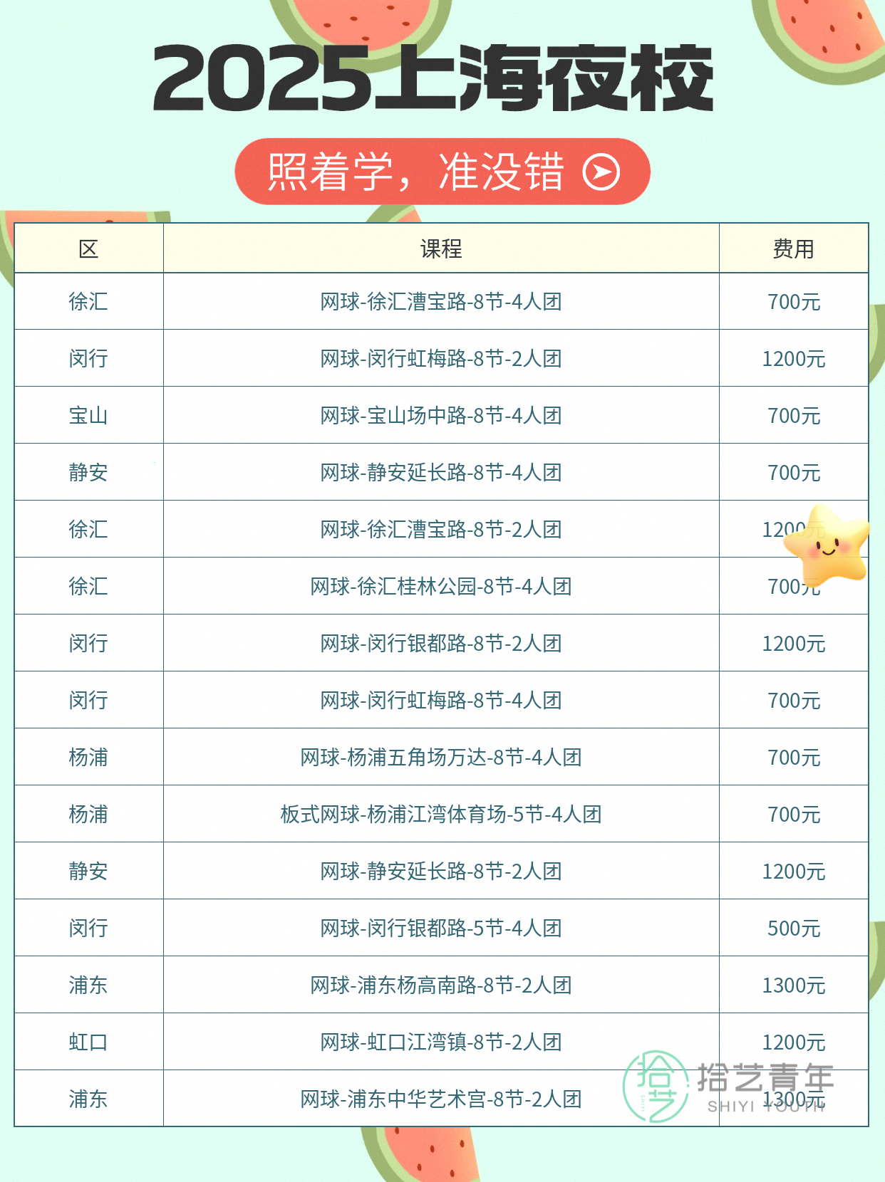 打工人友好！夜校网球课时间&师资全知道 - 图片2