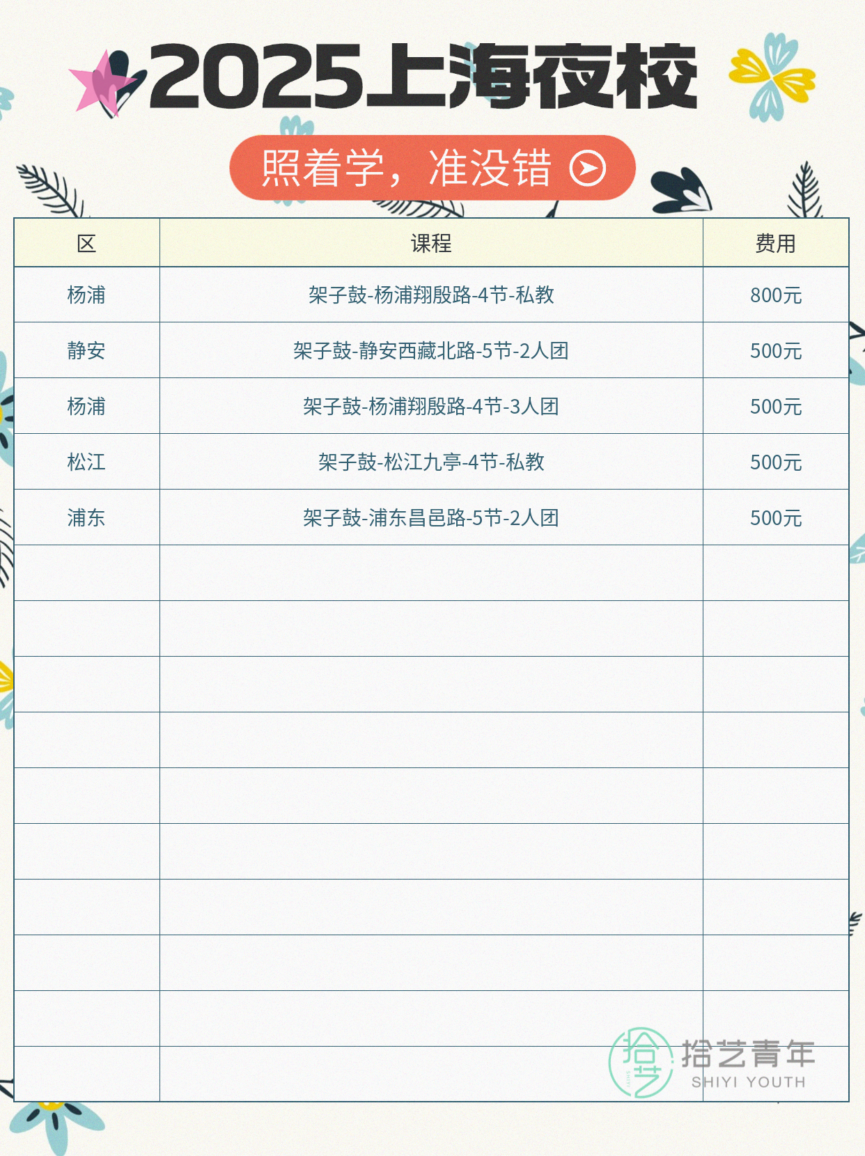 零基础学架子鼓，夜校规划清晰路径 - 图片3