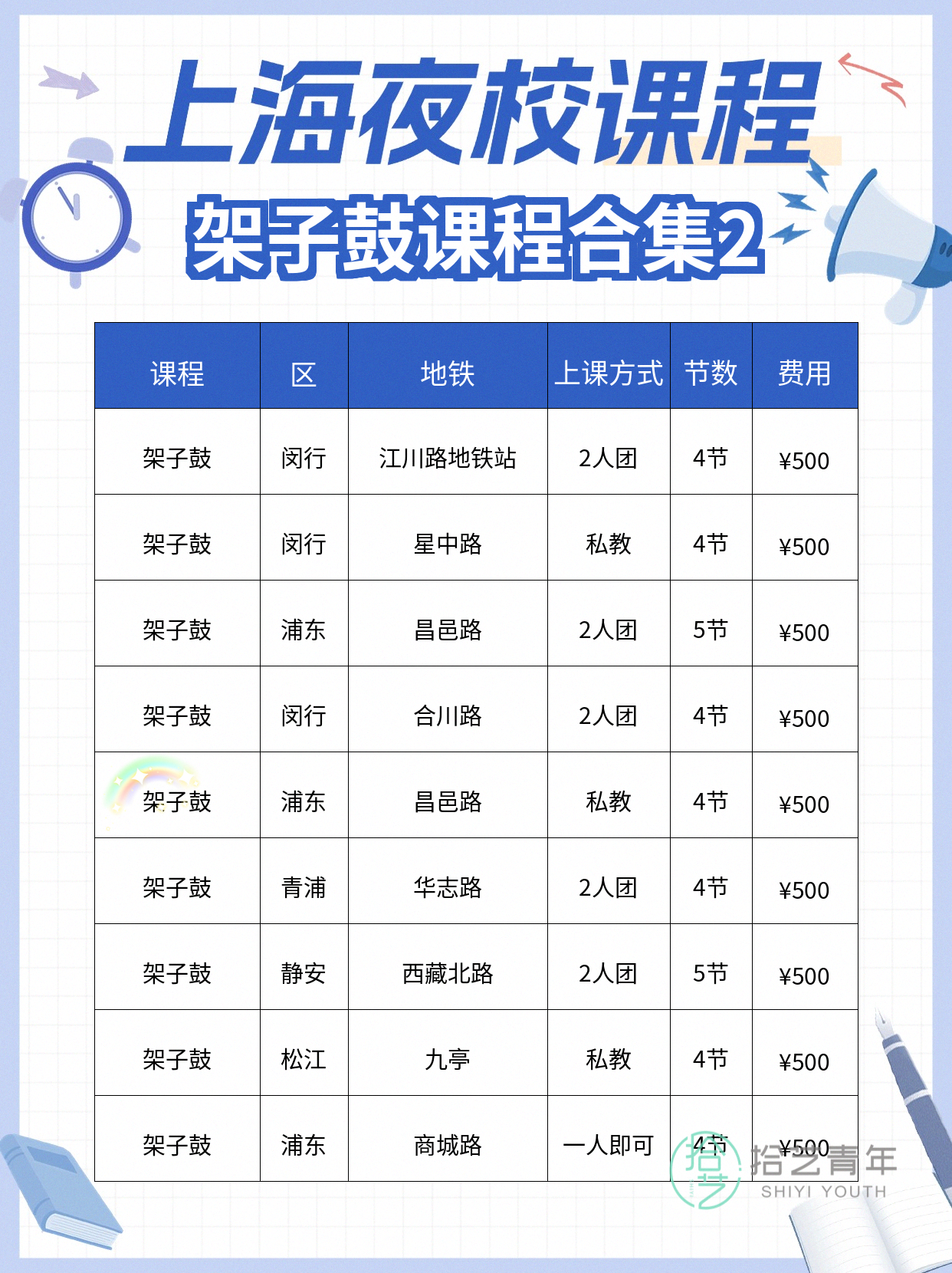 静安/徐汇架子鼓课：下课后跟着专业老师学 - 图片3