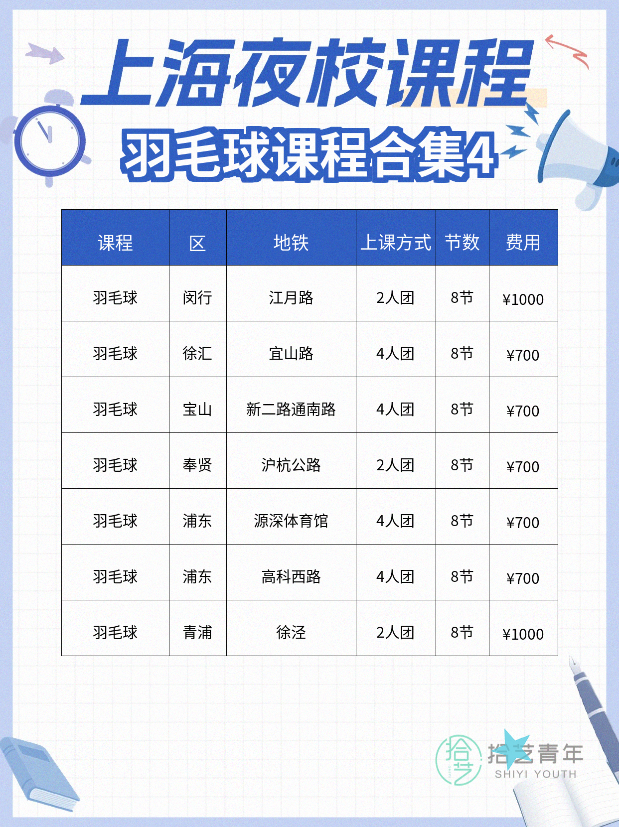 上海夜校羽毛球课 地铁直达超省心 - 图片5