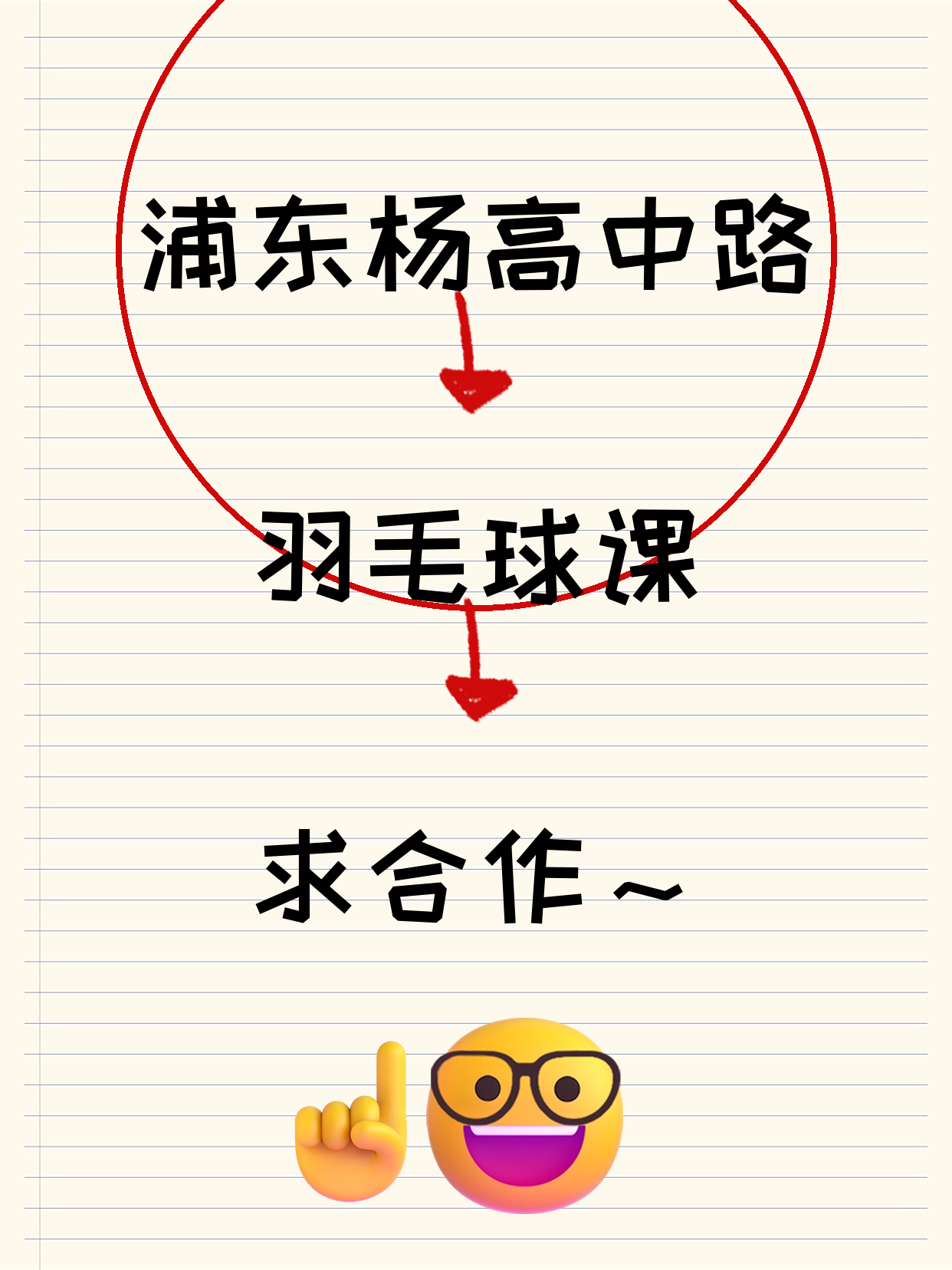 浦东杨高附近 招羽毛球课合作伙伴