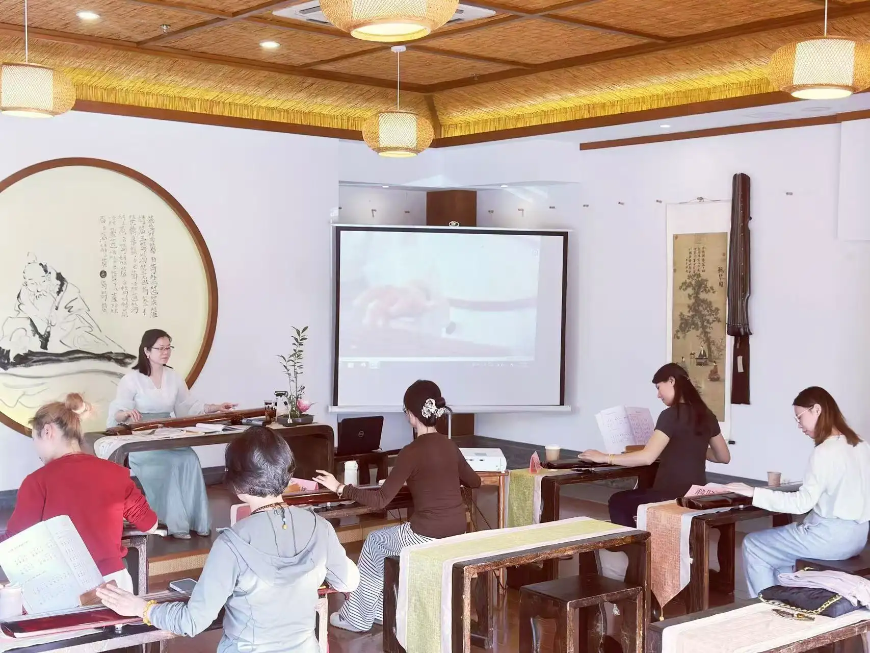 古琴-宝山顾村公园