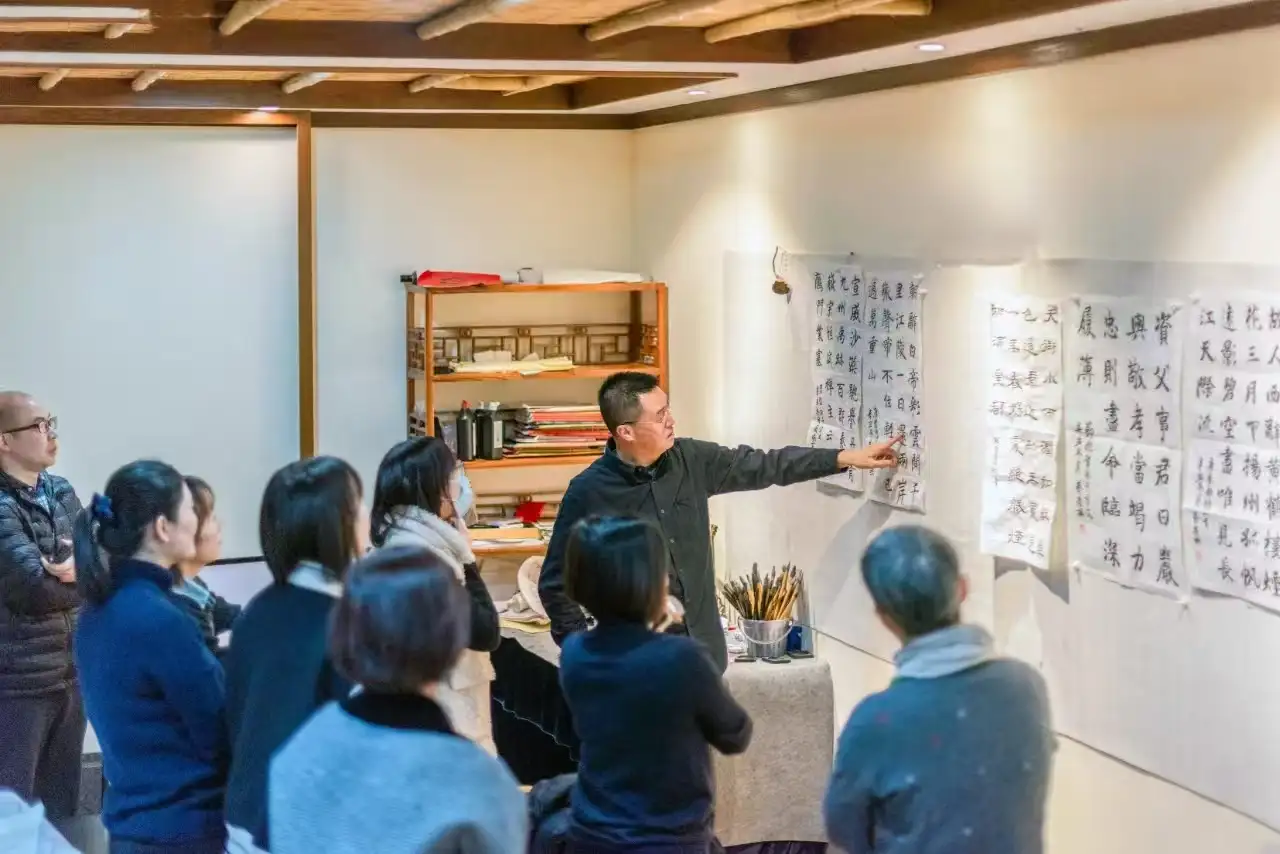 软笔书法-宝山顾村公园