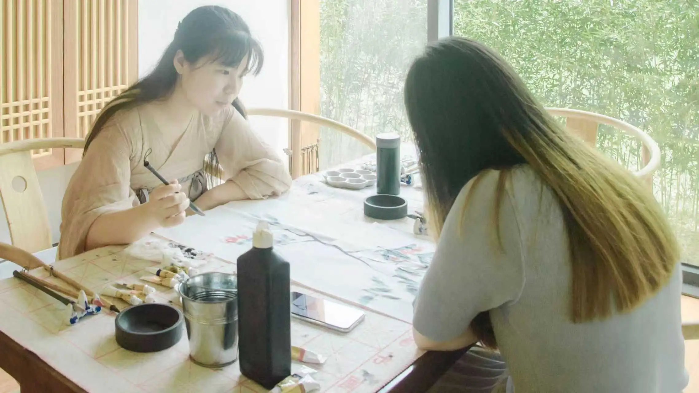 国画-宝山顾村公园