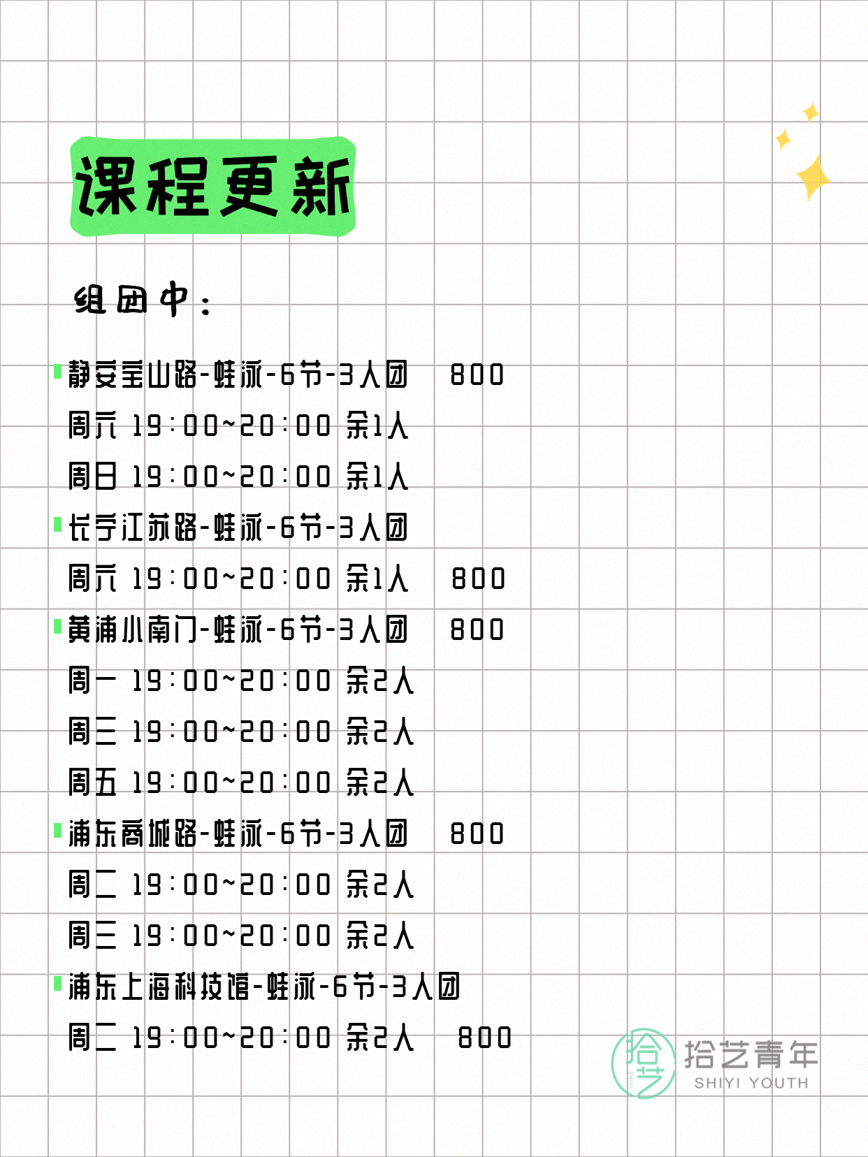 7月4日上海游泳课程合集 - 图片3