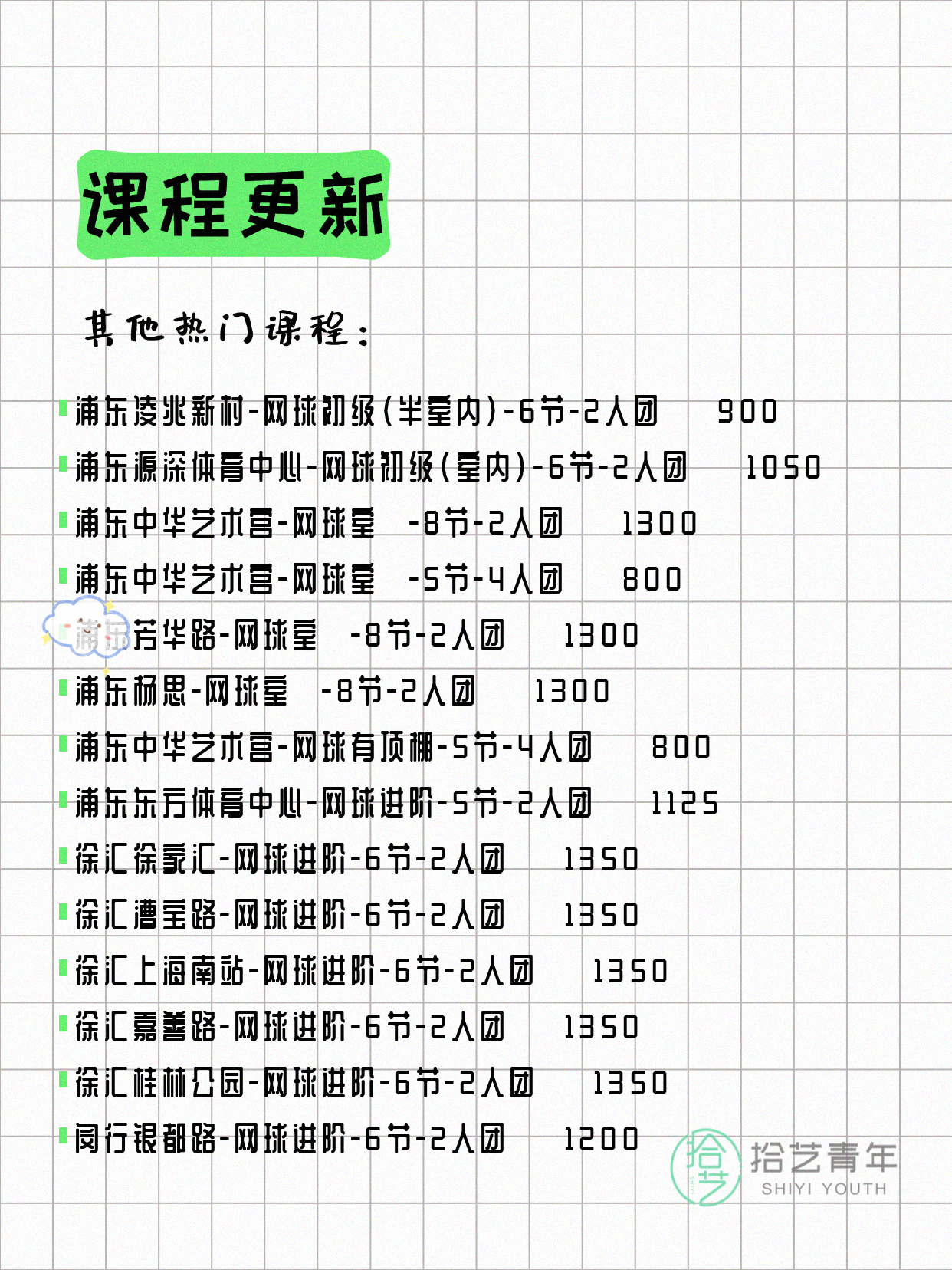 7月31日上海网球课程合集 - 图片7