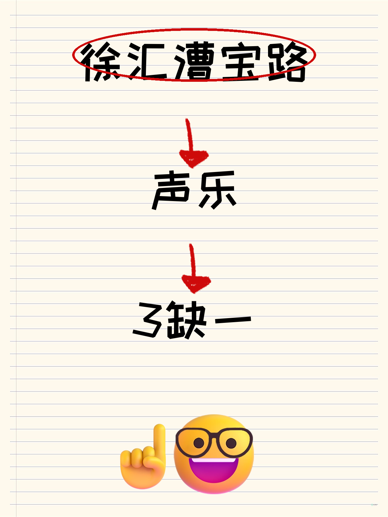 徐汇·漕宝路｜声乐还差1人